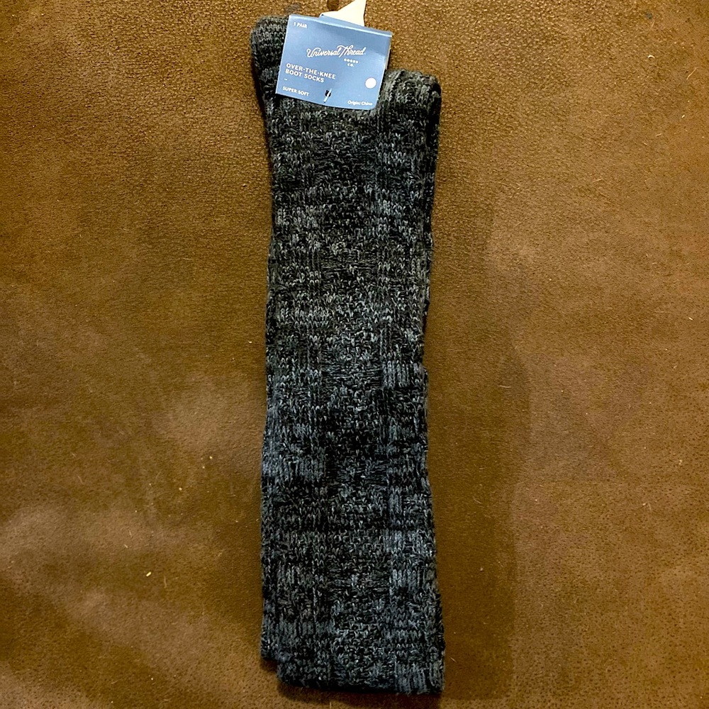 NWT Universal Thread Over the Knee Boot Socks